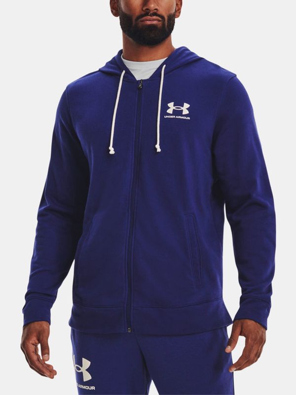 Under Armour Under Armour UA Rival Terry LC FZ Pulover Modra