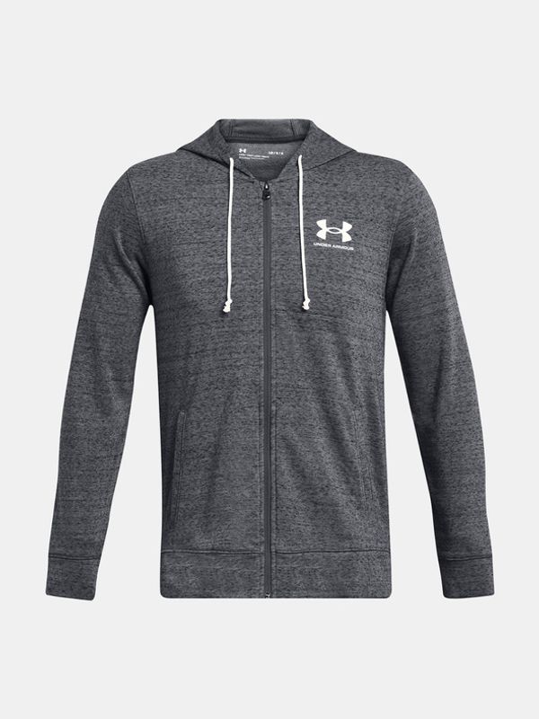 Under Armour Under Armour UA Rival Terry LC FZ Pulover Siva