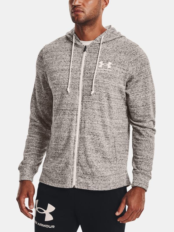 Under Armour Under Armour UA Rival Terry LC FZ Pulover Siva