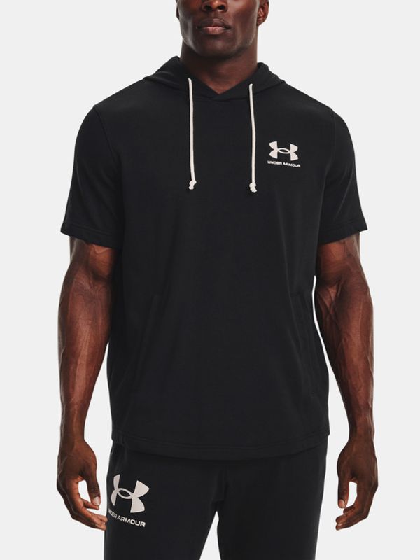 Under Armour Under Armour UA Rival Terry LC SS HD Pulover Črna