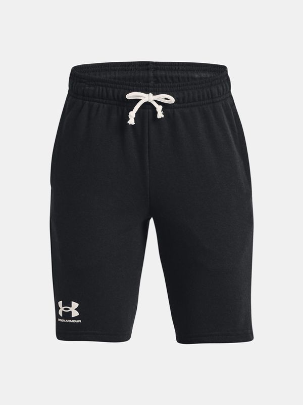 Under Armour Under Armour UA Rival Terry Otroške kratke hlače Črna