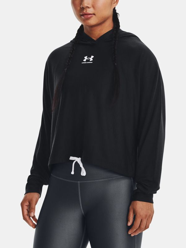 Under Armour Under Armour UA Rival Terry Oversized HD Pulover Črna