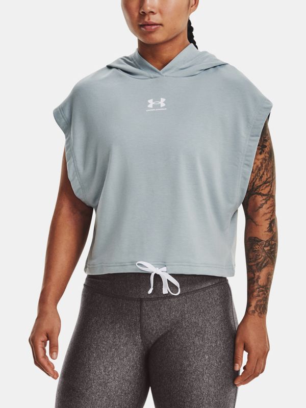 Under Armour Under Armour UA Rival Terry SS Hoodie Pulover Modra