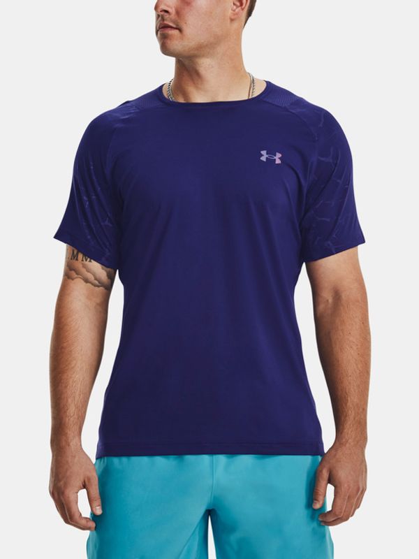 Under Armour Under Armour UA Rush Emboss SS Majica Modra