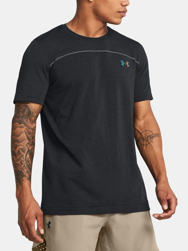 Under Armour Under Armour UA Rush Seamless Wordmark SS Majica Črna