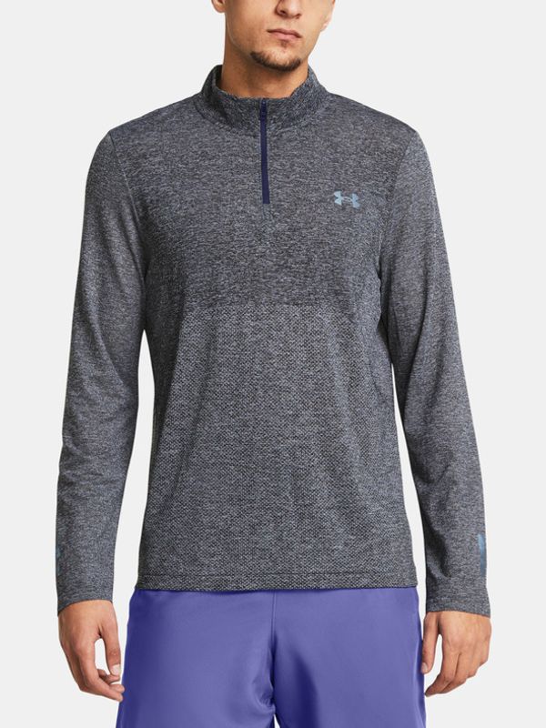 Under Armour Under Armour UA Seamkess Stride 1/4 Zip Majica Vijolična