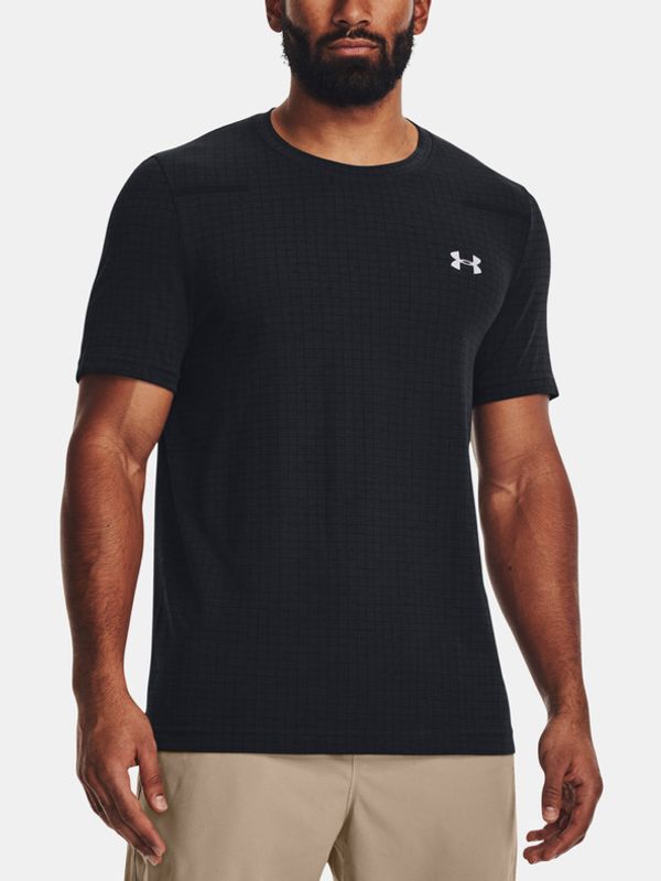 Under Armour Under Armour UA Seamless Grid SS Majica Črna