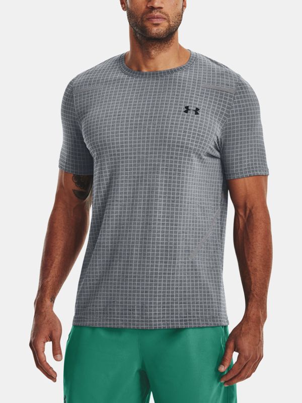 Under Armour Under Armour UA Seamless Grid SS Majica Siva