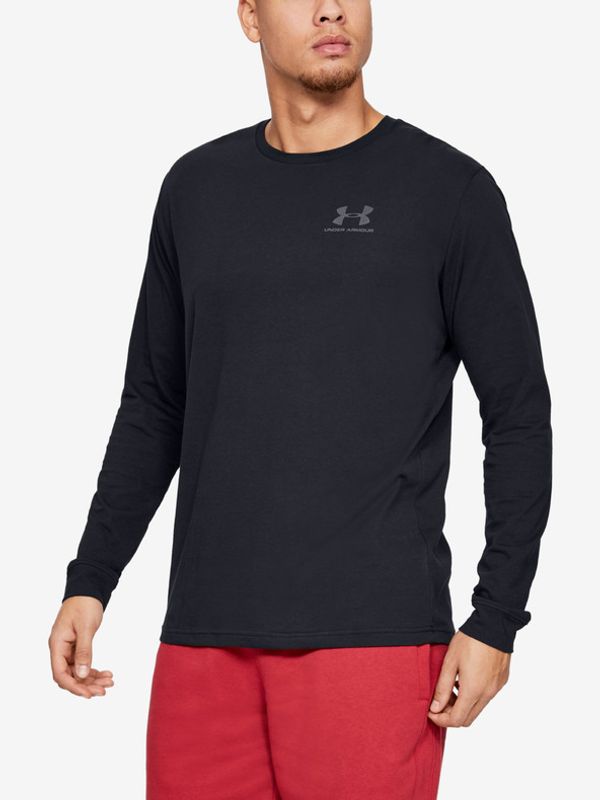 Under Armour Under Armour UA Sportstyle Left Chest LS Majica Črna