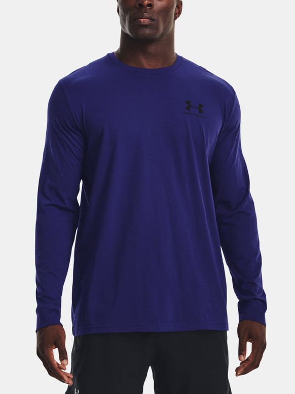 Under Armour Under Armour UA Sportstyle Left Chest LS Majica Modra