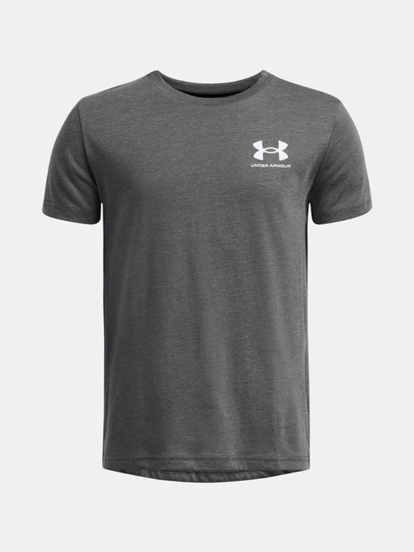 Under Armour Under Armour UA Sportstyle Left Chest SS Majica otroška Siva