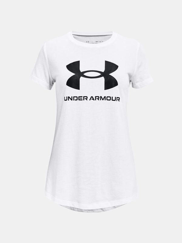 Under Armour Under Armour UA Sportstyle Logo SS Majica otroška Bela