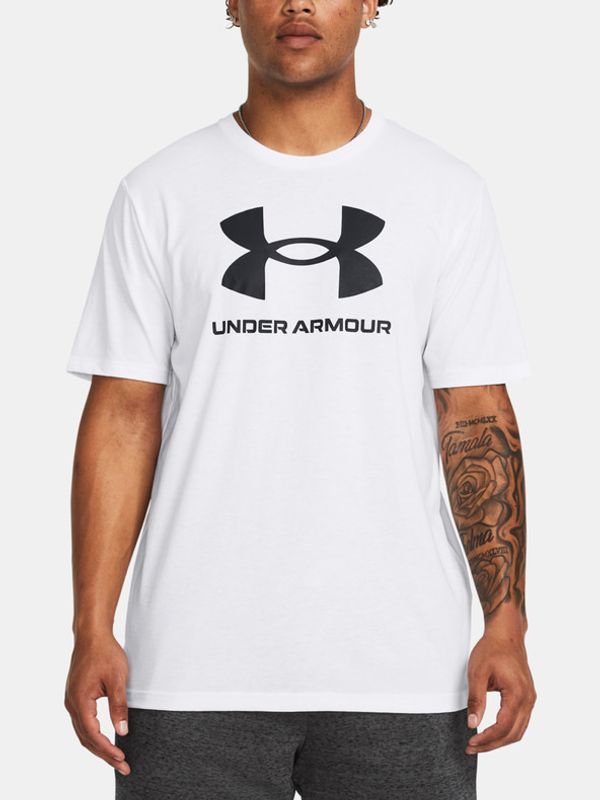 Under Armour Under Armour UA Sportstyle Logo Update SS Majica Bela