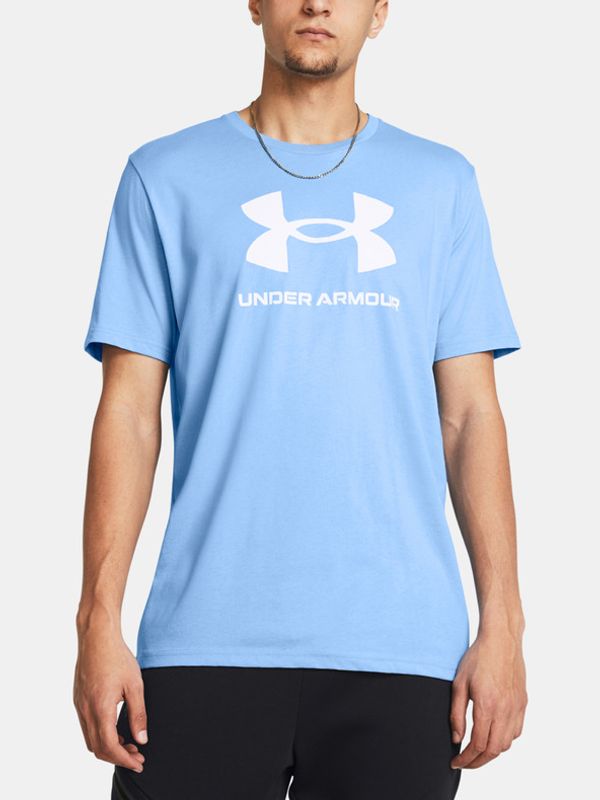 Under Armour Under Armour UA Sportstyle Logo Update SS Majica Modra