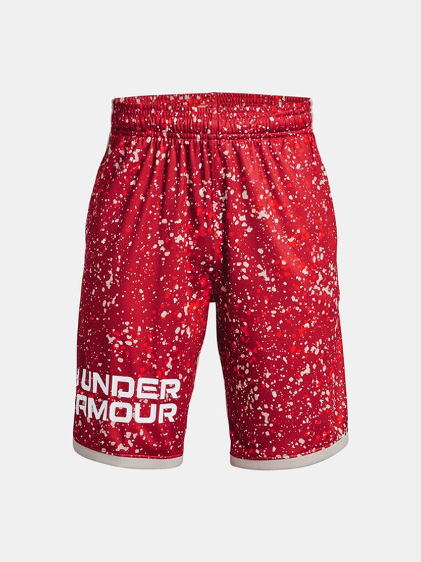 Under Armour Under Armour UA Stunt 3.0 Plus Otroške kratke hlače Rdeča