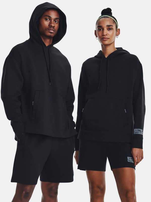 Under Armour Under Armour UA Summit Knit Hoodie-BLK Pulover Črna