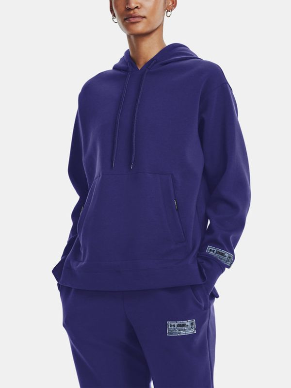 Under Armour Under Armour UA Summit Knit Hoodie Pulover Modra