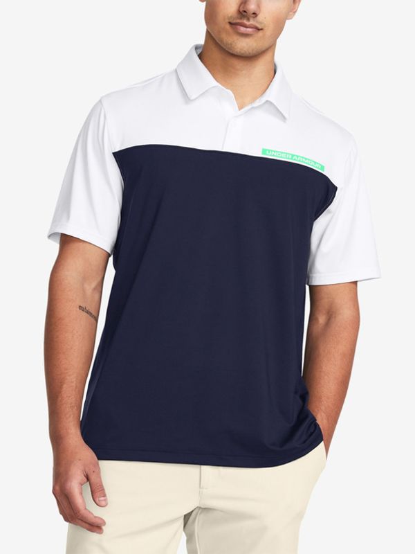 Under Armour Under Armour UA T2G Color Block Polo majica Modra