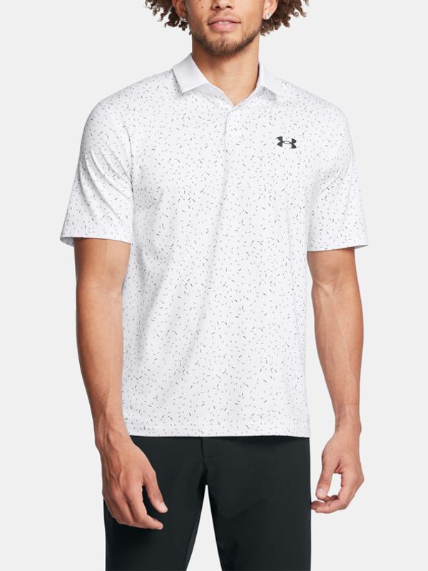 Under Armour Under Armour UA T2G Printed Polo majica Bela