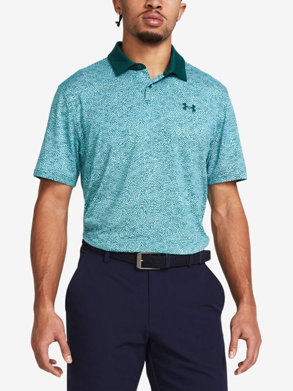 Under Armour Under Armour UA T2G Printed Polo majica Modra