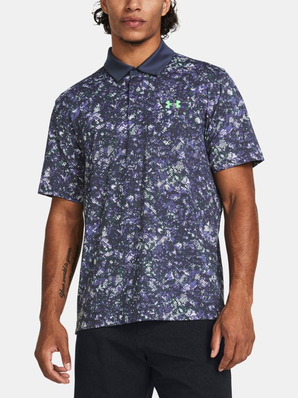 Under Armour Under Armour UA T2G Printed Polo majica Siva