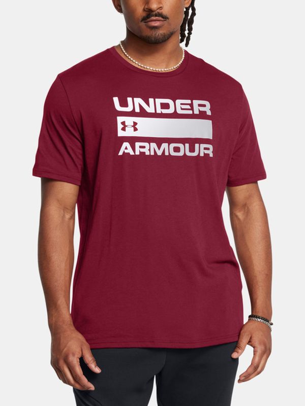 Under Armour Under Armour UA Team Issue Wordmark SS Majica Rdeča