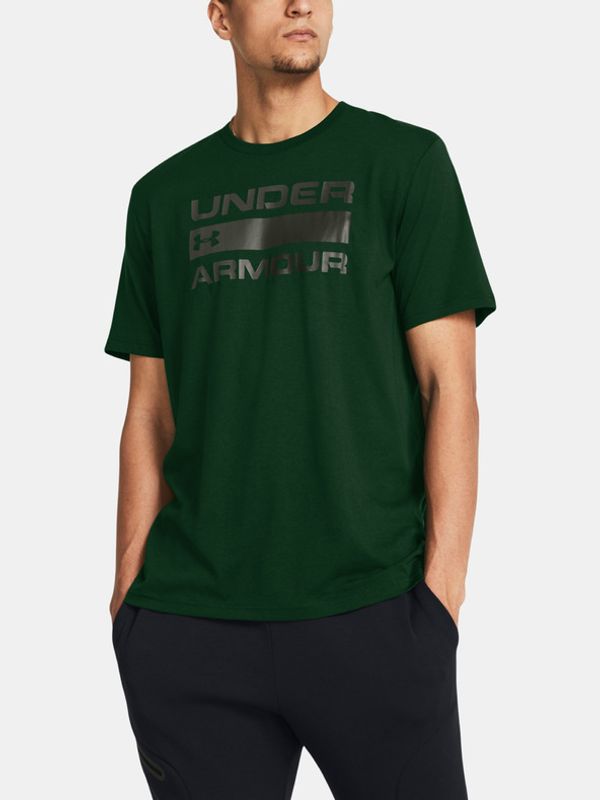 Under Armour Under Armour UA Team Issue Wordmark SS Majica Zelena