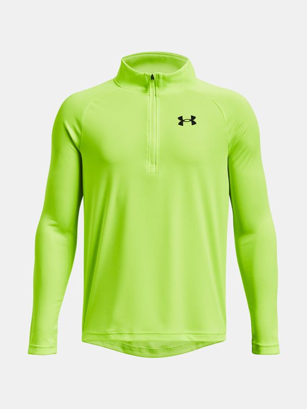 Under Armour Under Armour UA Tech 2.0 1/2 Zip Majica otroška Zelena