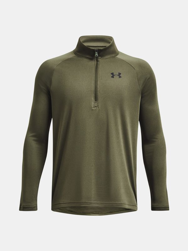 Under Armour Under Armour UA Tech 2.0 1/2 Zip Majica otroška Zelena