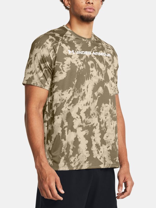 Under Armour Under Armour UA Tech Abc Camo SS Majica Rjava