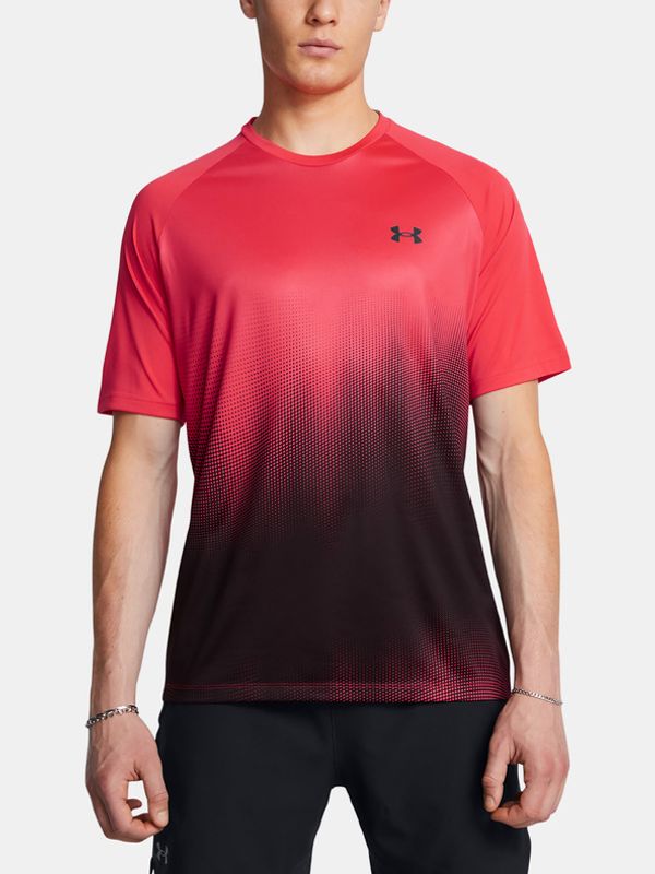 Under Armour Under Armour UA Tech Fade SS Majica Rdeča