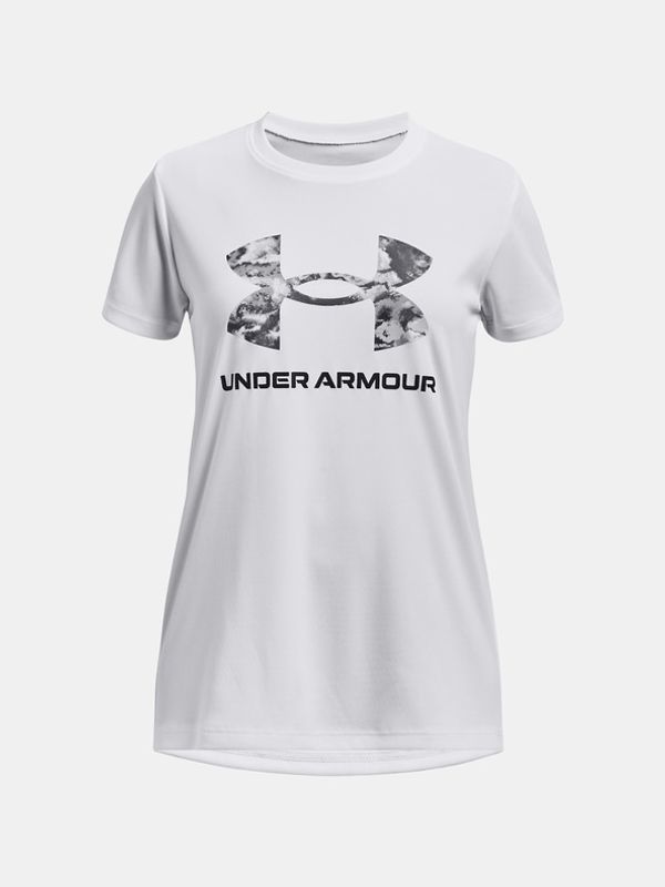 Under Armour Under Armour UA Tech Print BL SSC Majica otroška Bela