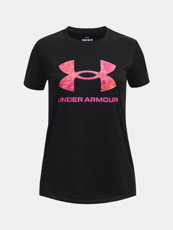 Under Armour Under Armour UA Tech Print BL SSC Majica otroška Črna