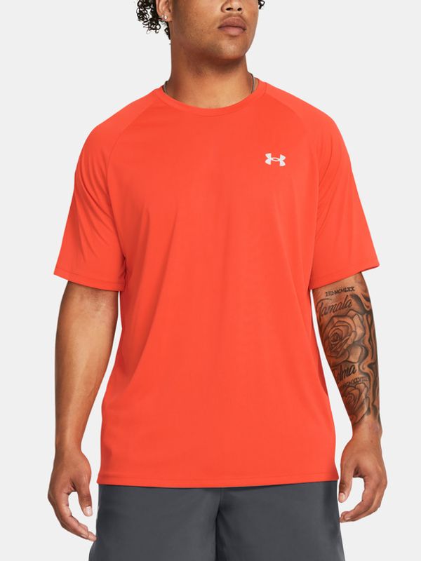 Under Armour Under Armour UA Tech Reflective SS Majica Oranžna