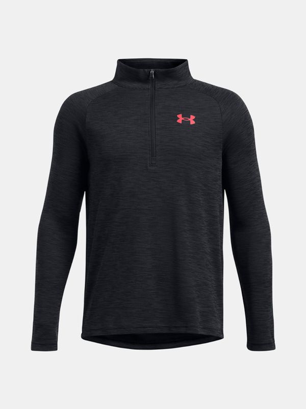 Under Armour Under Armour UA Tech Textured 1/2 Zip Majica otroška Črna