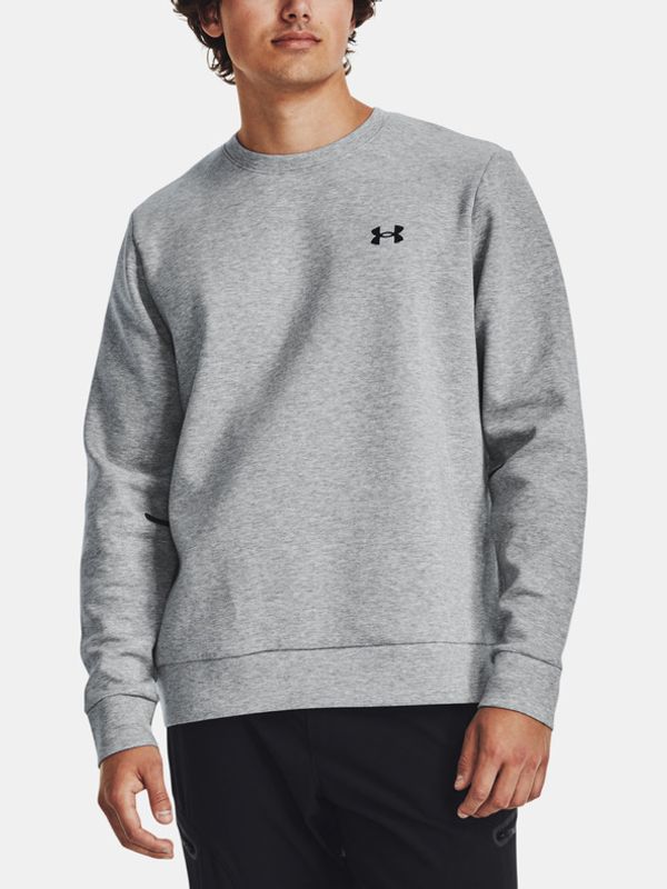 Under Armour Under Armour UA Unstoppable Flc Crew Pulover Siva