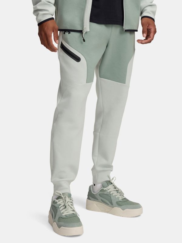 Under Armour Under Armour UA Unstoppable Flc EU Spodnji del trenirke Zelena