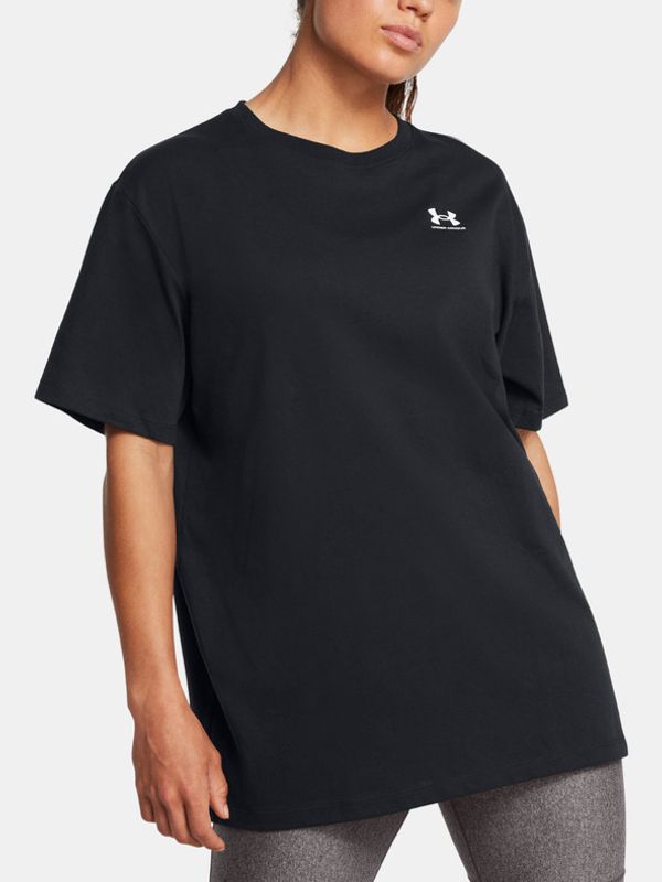 Under Armour Under Armour UA W Bfos Logo SS Majica Črna