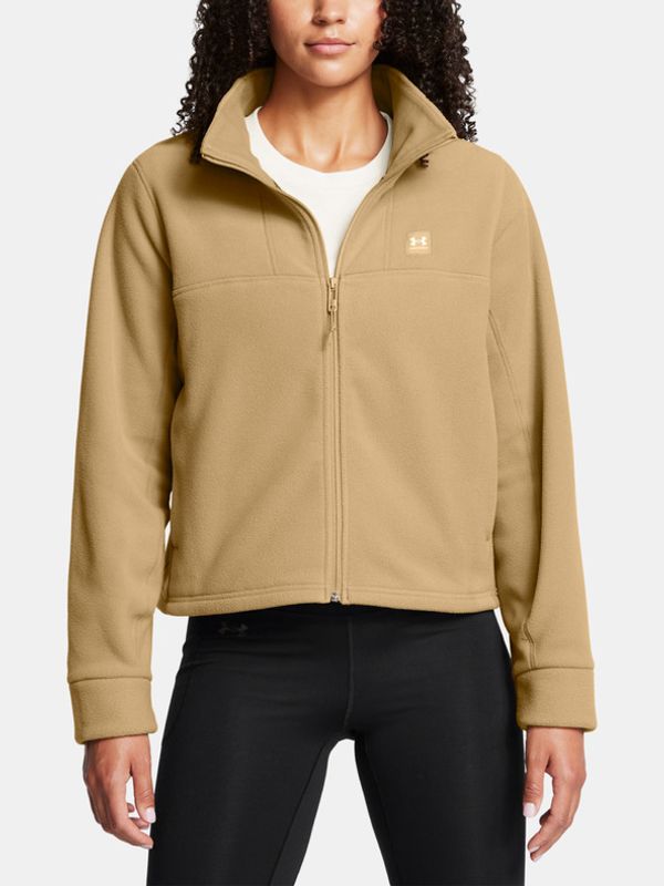 Under Armour Under Armour UA W Expanse Fleece FZ Pulover Rjava