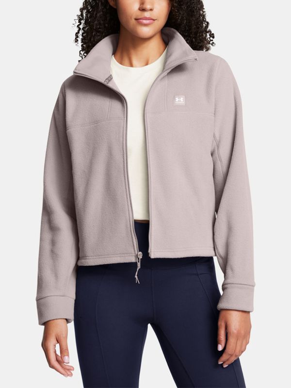 Under Armour Under Armour UA W Expanse Fleece FZ Pulover Siva