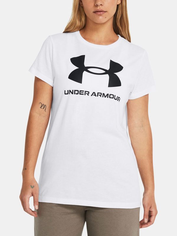 Under Armour Under Armour UA W Sportstyle Logo SS Majica Bela