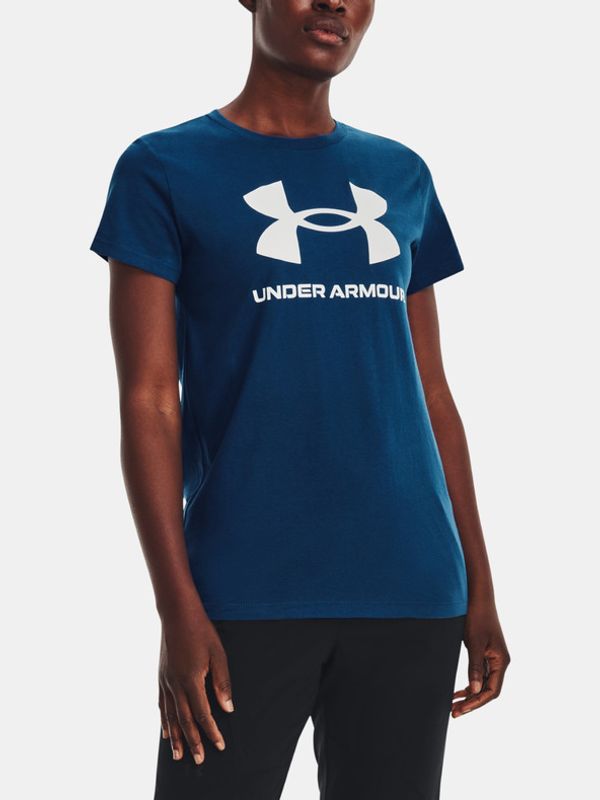 Under Armour Under Armour UA W Sportstyle Logo SS Majica Modra