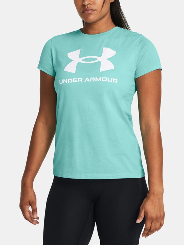 Under Armour Under Armour UA W Sportstyle Logo SS Majica Modra