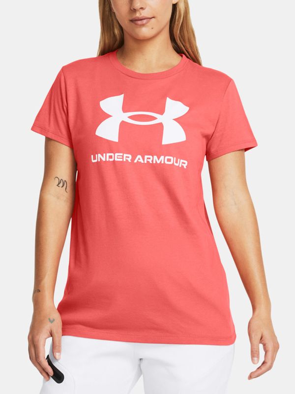 Under Armour Under Armour UA W Sportstyle Logo SS Majica Rdeča