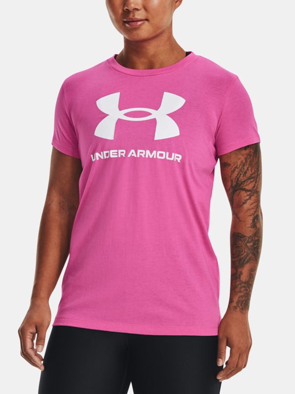 Under Armour Under Armour UA W Sportstyle Logo SS Majica Roza