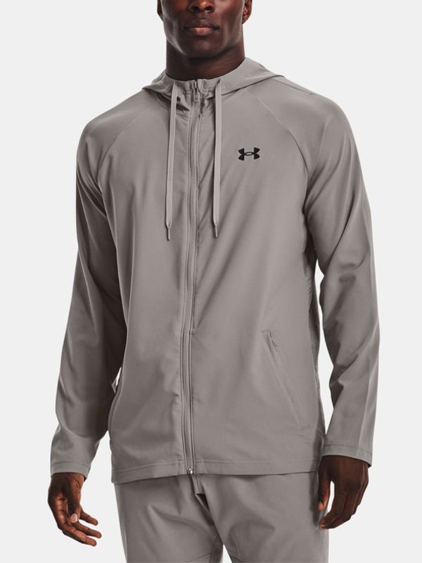 Under Armour Under Armour UA Wvn Perforated Wndbreaker Pulover Siva