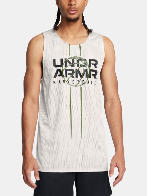 Under Armour Under Armour UA Zone Reversible Jsy Majica brez rokavov Zelena