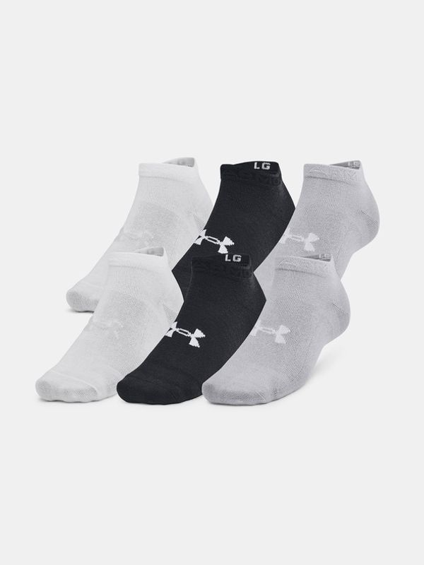 Under Armour Under Armour Unisex UA Essential Low Nogavice 6 parov Črna