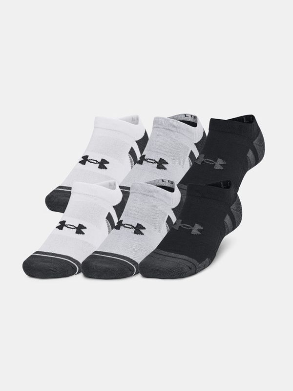 Under Armour Under Armour Unisex UA Perf Tech NS Nogavice 6 parov Siva