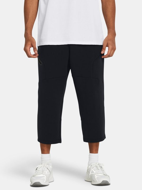 Under Armour Under Armour Unstoppable Flc Baggy Crop Hlače Črna